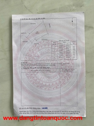 CẮT LỖ BÁN NHANH LÔ ĐẤT ĐẸP TẠI QUỲ HỢP – GIÁ CHỈ 3 TỶ 450