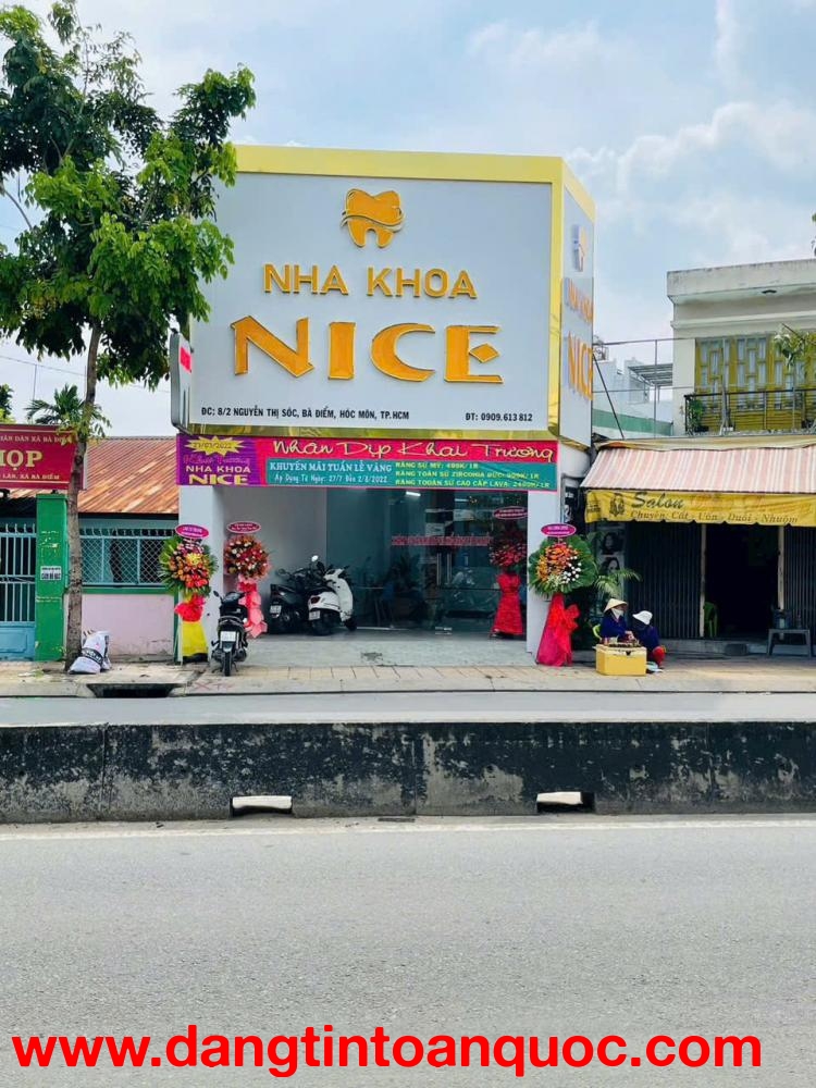 MẶT TIỀN NGUYỄN THỊ SÓC – DÒNG TIỀN 25TR/THÁNG – KINH DOANH ĐỈNH