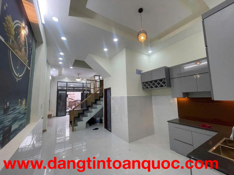 Nhà Mới Ở Ngay-An Cư Lâu Dài-4 Tầng-HXH-Khu An Ninh-Gần Chợ-6,5 Tỷ TL