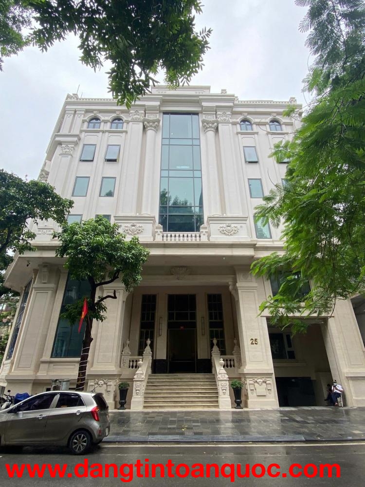 Toà nhà Văn Phòng có sẵn nội thất văn phòng cao cấp tại 25 Tô Hiến Thành, Hà Nội S sàn=500m2 cho thu