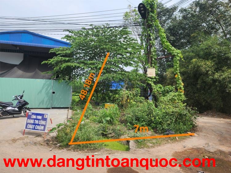 NGÂN HÀNG THANH LÝ GẤP ĐẤT TÂN UYÊN SẴN 160M2 THỔ, NGANG 7M, DT 346.7m2, GIÁ 3.413 TỶ