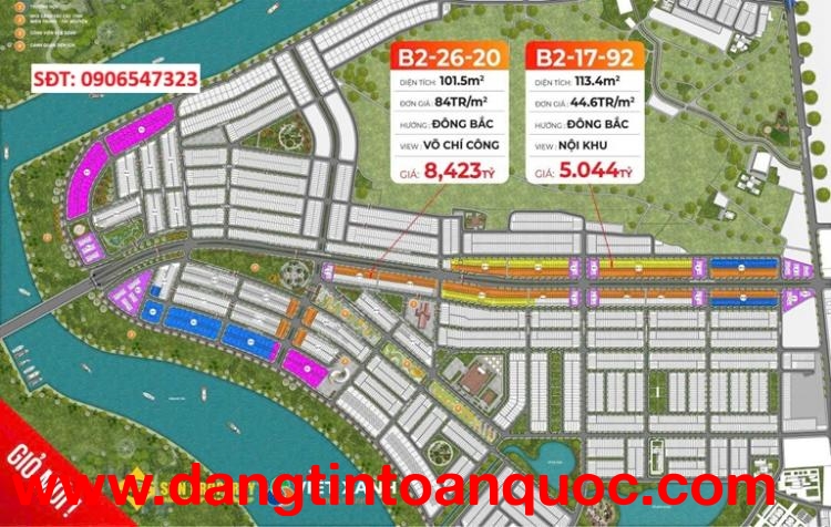 HÀNG HOT VÕ CHÍ CÔNG - Chốt ngay 7 lô đất nền Sun Group mặt tiền Võ Chí Công,TP. Đà Nẵng.