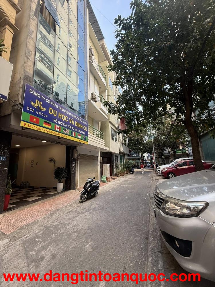 BÁN NHÀ NGUYỄN THỊ ĐỊNH, 6 TẦNG THANG MÁY, OTO TRÁNH, Ở, KINH DOANH, VP, NHỈNH 30 TỶ