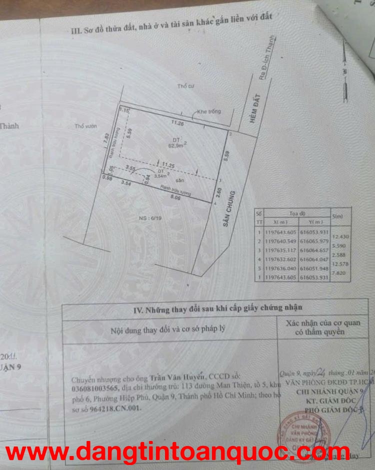 ĐẤT ĐẸP - GIÁ TỐT - Vị Trí Đắc Địa Tại Phường Trường Thạnh, Quận 9, Thành phố Hồ Chí Minh