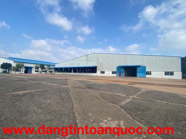 X075 Chuyển nhượng quyền thuê và tải sản nhà xưởng KV 85.000m2 tại KCN Nhơn Trạch