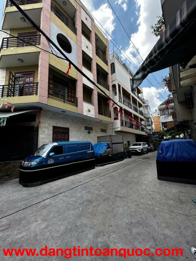 Bán nhà Hẻm 8m Hàn Hải Nguyên - gần Ba Tháng Hai, 7x10m 4 Tầng - 6 PN, chỉ 13,9 tỷ,