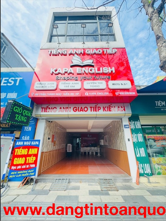 Căn Nhà Mặt Phố Đẹp Nhất Trung Tâm Kiến An 213m² – Vừa Ở, Vừa Cho Thuê, Lợi Nhuận Cao