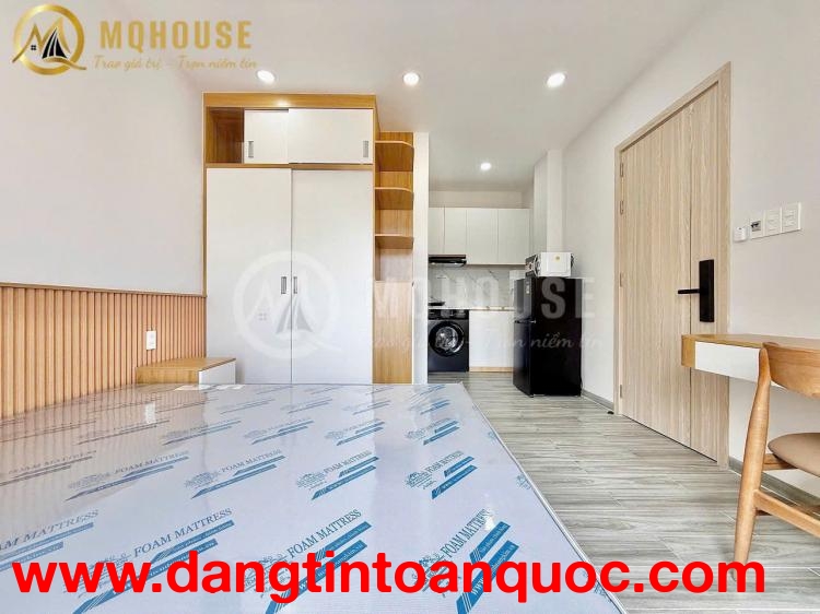 CHO THUÊ CĂN HỘ DỊCH VỤ MINI 199/57 LÊ QUANG ĐỊNH, 30M2 CHỈ 8TR/TH. LH:0346614990.