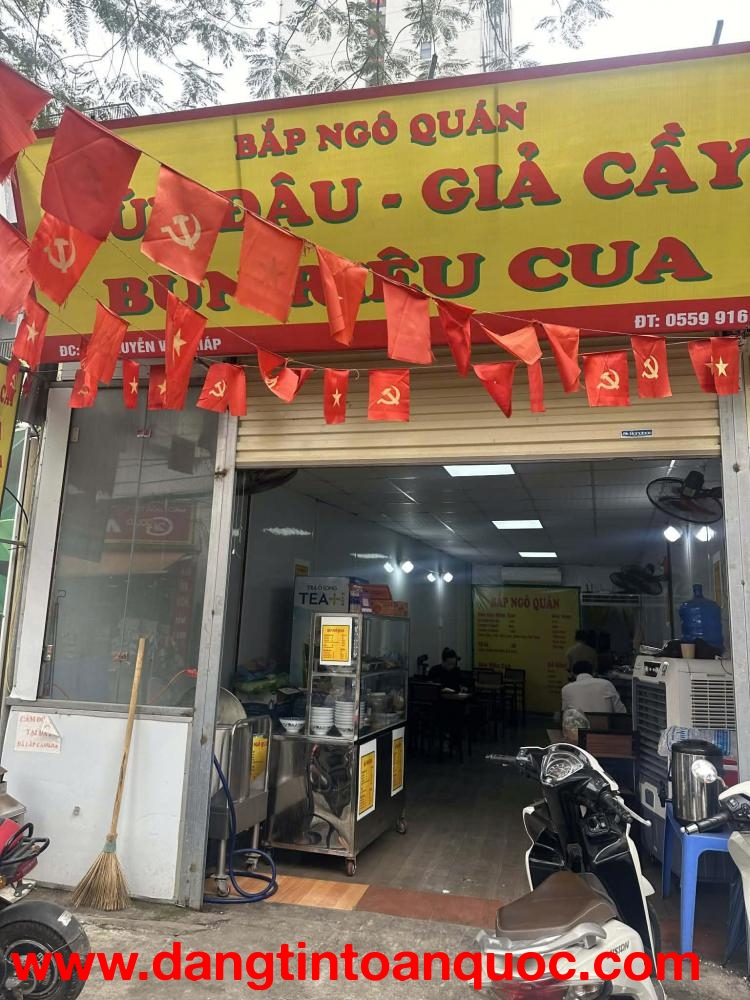 SANG NHƯỢNG MẶT BẰNG KINH DOANH – GIÁ TỐT TẠI TỪ LIÊM, HÀ NỘI