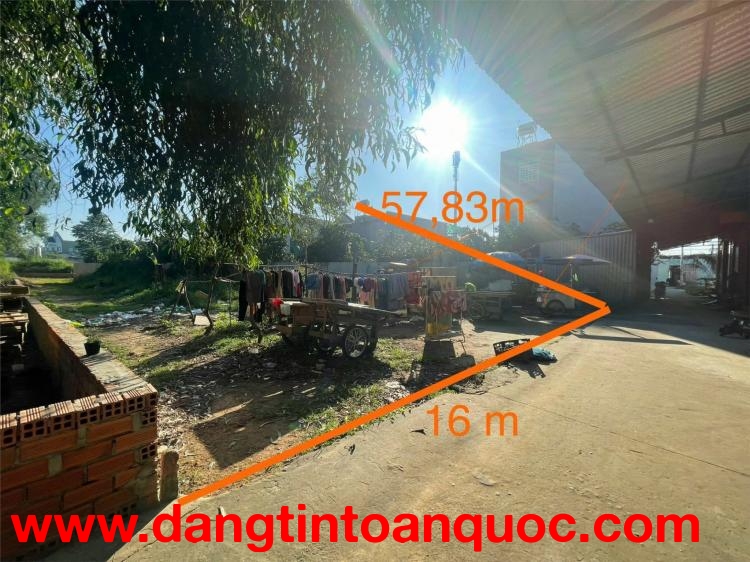 NGÂN HÀNG THANH LÝ GẤP ĐẤT SẴN THỔ, NGANG 16M, DT 528.8M2, GIÁ 2.462 TỶ