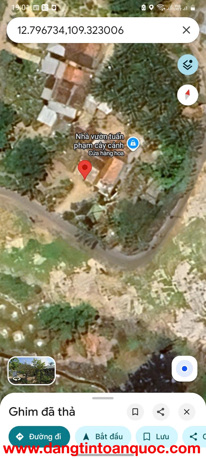 Bán Đất Xã Tu Bông, Vạn Ninh, Khánh Hòa