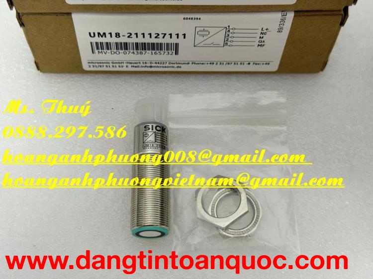  Cảm biến Sick UM18-211127111 - Giao hàng toàn quốc