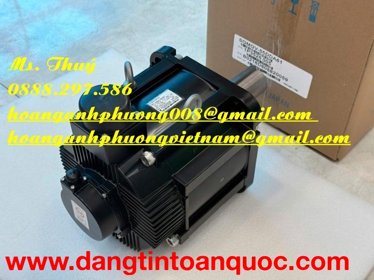 Bộ động cơ Yaskawa SGMGV-55DDA61 - Hàng nhập giá tốt
