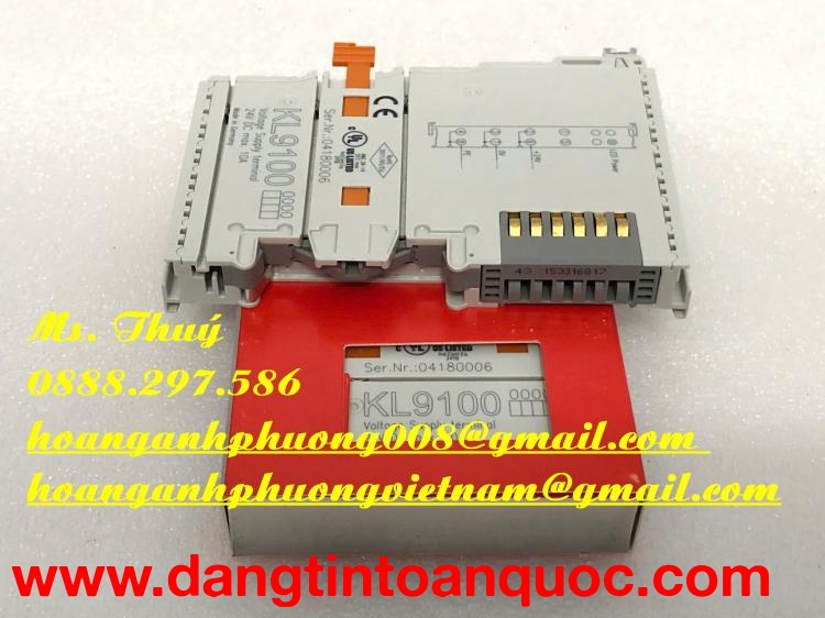 Module kết nối Beckhoff KL9100 - Nhà bán hàng chính hãng