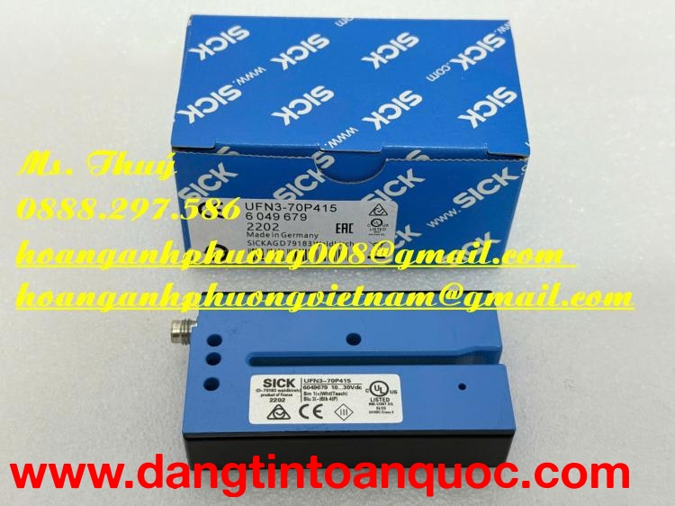 Cảm biến UFN3-70P415 - Phân phối cảm biến Sick giá ưu đãi