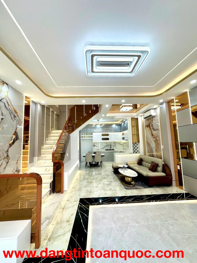 Q7 – NHÀ 4 TẦNG HẺM 5M -  NGAY NAM LONG, PHÚ THUẬN – Ô TÔ NGỦ TRONG NHÀ