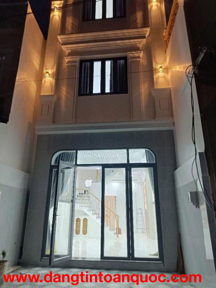 Chỉ 6 Tỷ Nhỉnh - Bình Tân - Hẻm 2/ - Nhà Mới - 53M2 - 3 TẦNG - 4PN