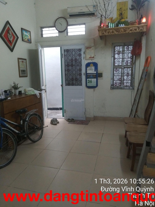 CHO THUÊ NHÀ RIÊNG – XÃ VĨNH QUỲNH (ĐẠI THANH MỚI), THANH TRÌ, HÀ NỘI