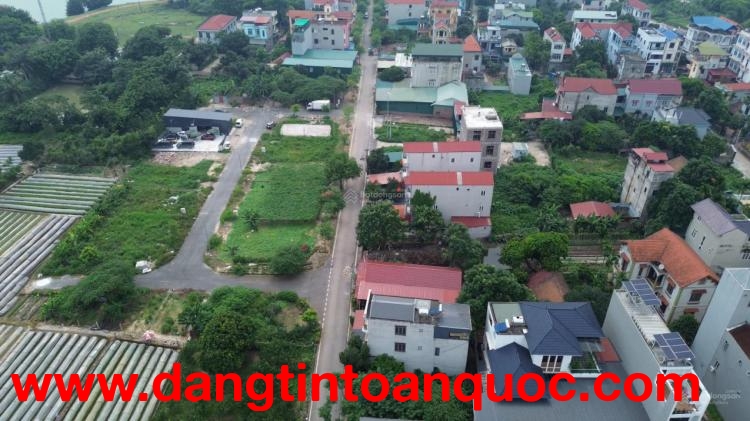 Bán đất đấu giá X4 xóm đầm Vân Nội - Vị trí đắc địa