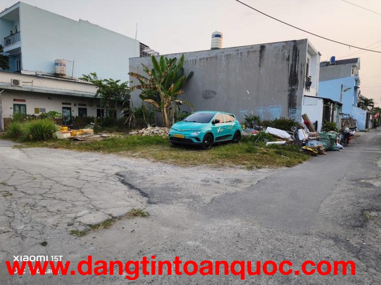 Bán đất lô góc 2 mặt tiền đường Thạnh Lộc có 1-0-2, ngang gần 7m hiếm, 104m2, hơn 5Tỷ