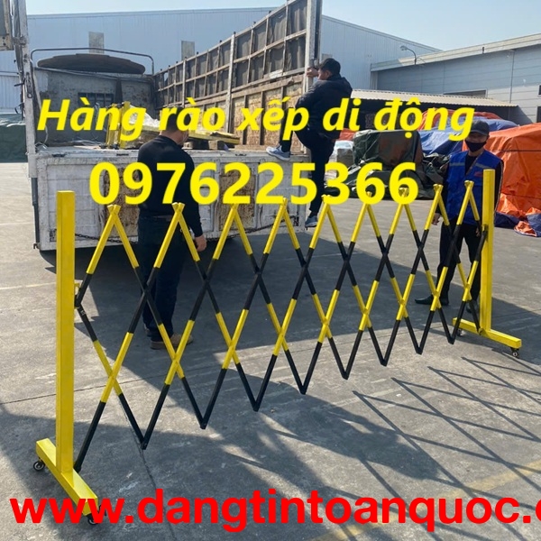 Rào xếp di động, hàng rào xếp có bánh xe