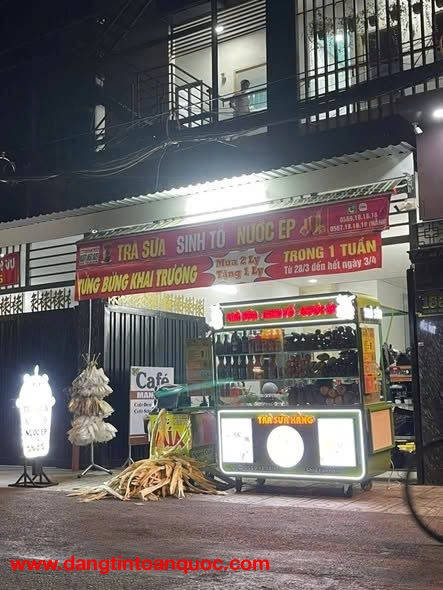 SANG NHƯỢNG QUÁN TRÀ SỮA MẶT BẰNG TIỀM NĂNG CAO TẠI GÒ VẤP