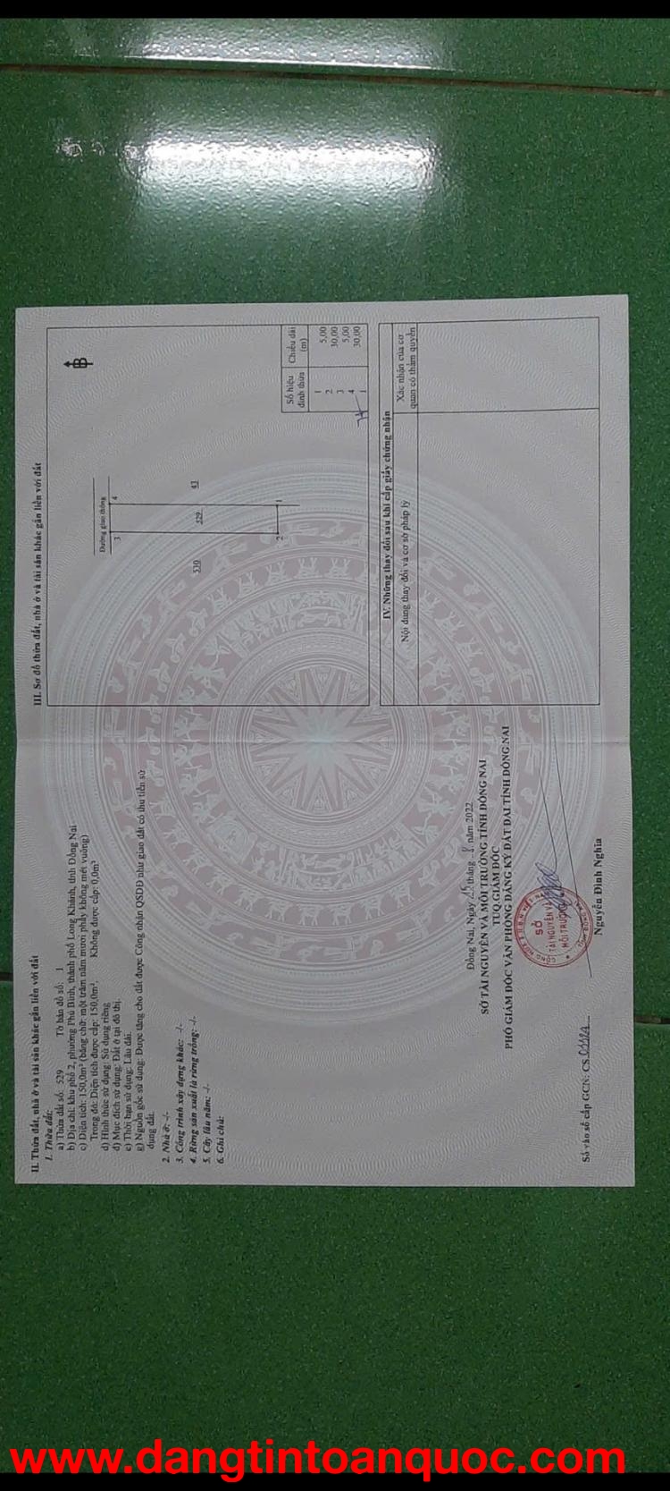 CHÍNH CHỦ BÁN LÔ ĐẤT ĐẸP – VỊ TRÍ TIỀM NĂNG - TẠI PHƯỜNG LONG KHÁNH - ĐỒNG NAI