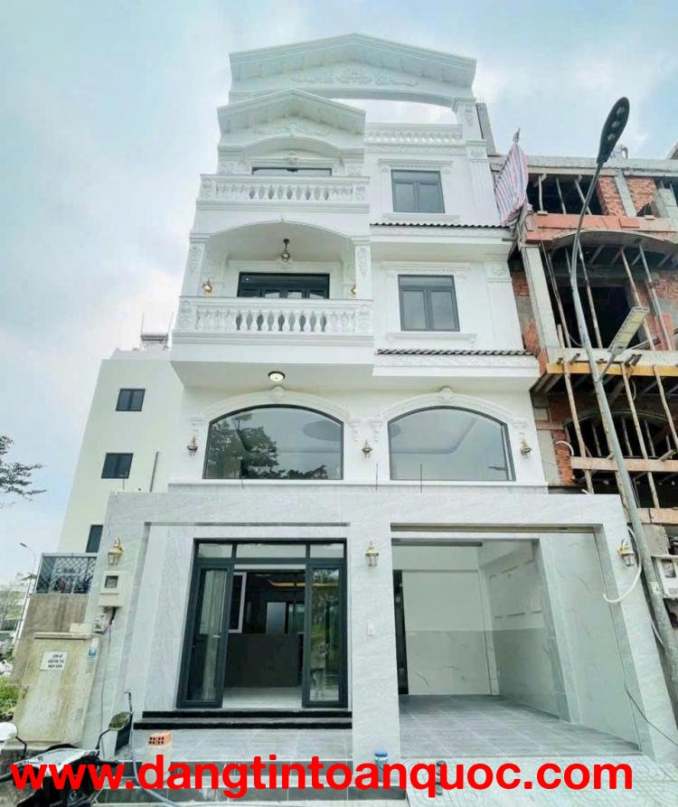 NHÀ MỚI 5 TẦNG, XE HƠI ĐẬU TRONG NHÀ, 7X12M, FULL NỘI THẤT