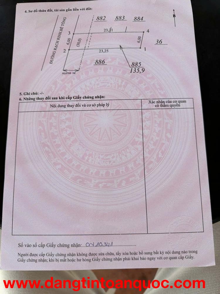 ĐẤT ĐẸP – GIÁ TỐT  – CHÍNH CHỦ CẦN BÁN GẤP Tại Xã Tân Hiệp, Huyện Phú Giáo, Bình Dương