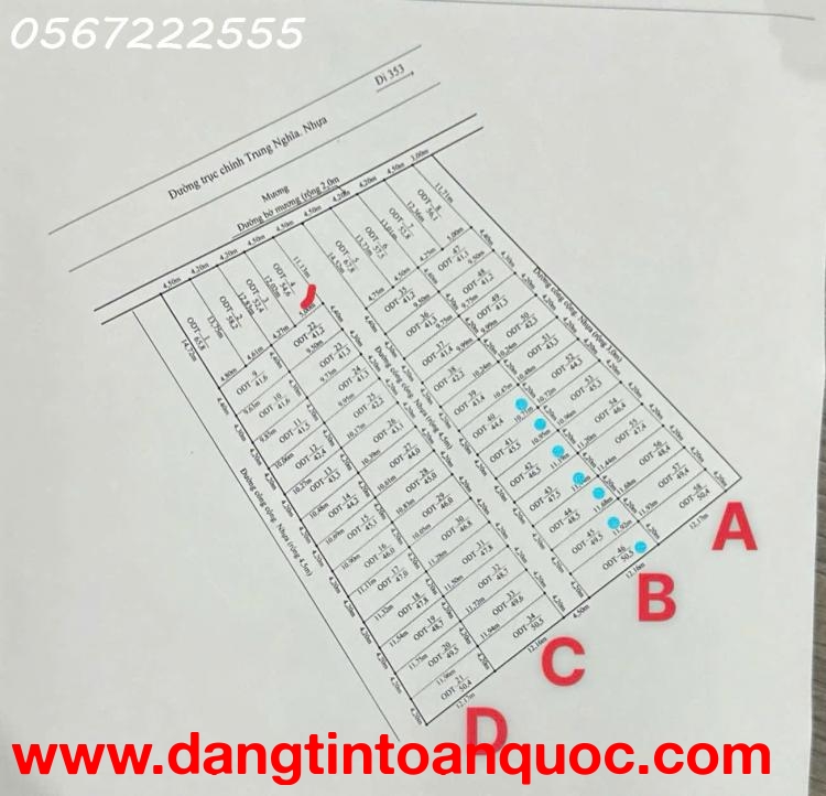 Bán đất mặt đường Trung Nghĩa Đồ Sơn nở hậu giá F0 - ZALO 0567 222 555