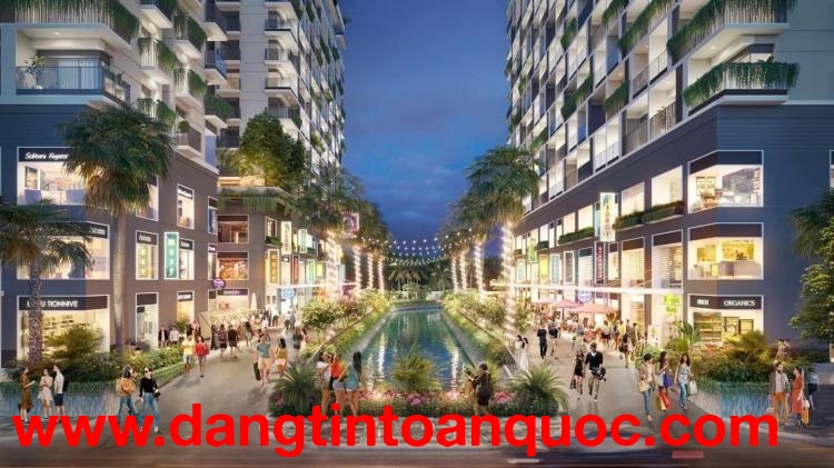 Fiato Uptown mang đến cơ hội sở hữu shophouse chỉ từ 62 triệu/m²