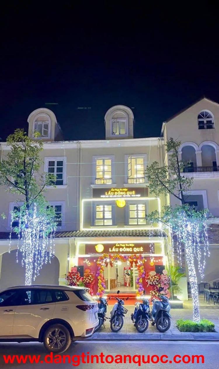 SANG NHƯỢNG NHÀ HÀNG 4 TẦNG – FULL ĐỒ – KHU VỰC AN KHÁNH ĐANG PT – GIÁ TỐT