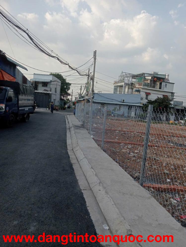 Bán đất đường thông 6m diện tích 5x22m giá 6,2 tỷ Đường Đông Thạnh 7-3