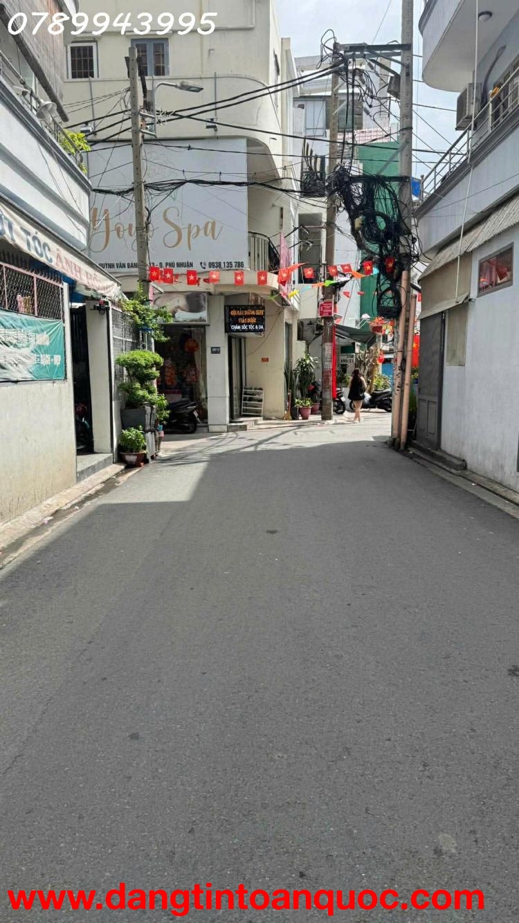 Nhà bán Lê Văn Sỹ, Phú Nhuận, ngang gần 8m, Nhà mới, 4PN, Giá chỉ 9 tỷ59