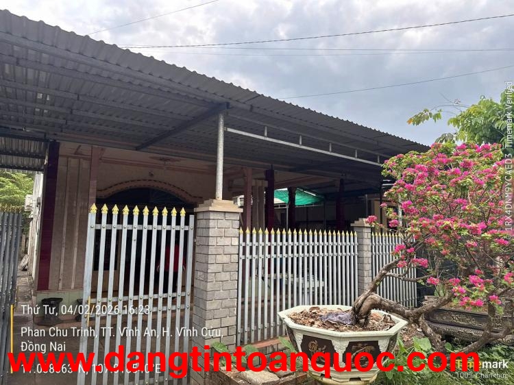 BÁN ĐẤT TẶNG NHÀ CẤP 4 TẠI ĐỒNG NAI. DT 372,1 M2. SHR. GIÁ BÁN 25XX. LH:0965156765.