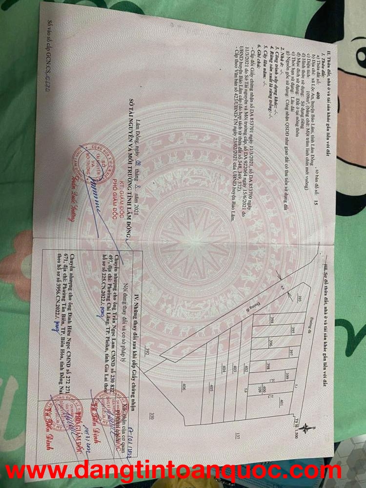 SỞ HỮU NGAY LÔ ĐẤT ĐẸP - GIÁ TỐT - Vị Trí Đắc Địa Tại Xã Lộc An, Huyện Bảo Lâm, Lâm Đồng