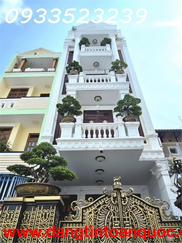 Căn nhà tâm huyết - ngay TTTM Emart Phan Văn Trị P5 - 1 Hầm, 1 trệt, 1 lửng, 3 Lầu, ST (Thang máy)