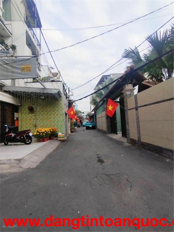 Dương Quảng Hàm, HẺM XE TẢI THÔNG, 4 tầng, 90m2, ngang hơn 5m, chỉ nhỉnh 100tr/m2