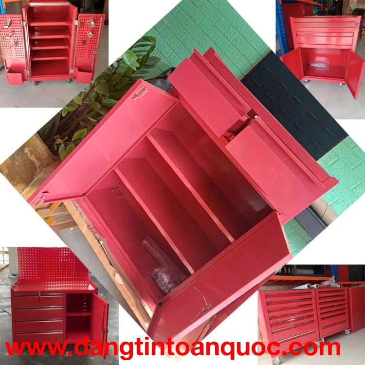 Tủ đồ nghề và xe đẩy sửa chữa cho xe máy