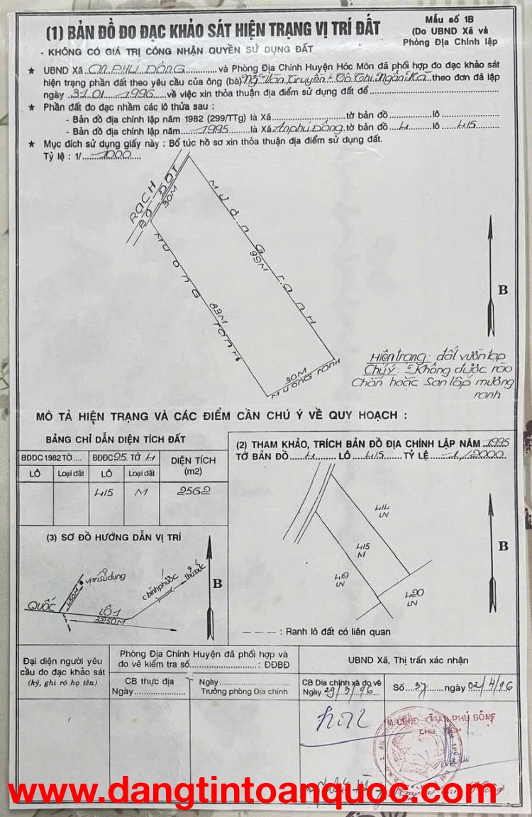 QUỸ ĐẤT VEN RẠCH SIÊU RỘNG – MT TL14 – 2.574M² HIẾM CÓ Q12.