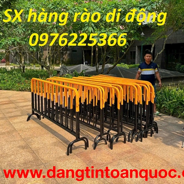 Hàng rào di động, Hàng rào sắt di động, Rào chắn sắt di động