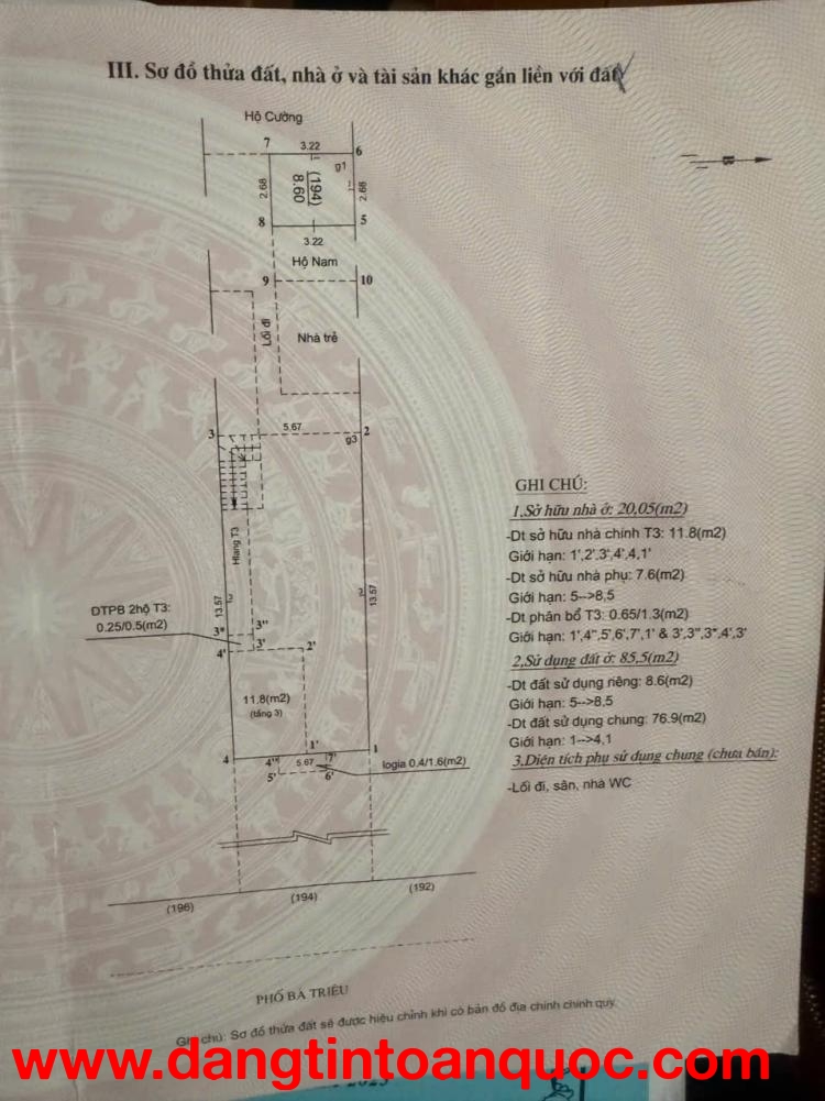 BÁN NHÀ MẶT PHỐ BÀ TRIỆU CĂN TẬP THỂ 21M2 GIÁ ĐẦU TƯ SỬA CHỮA