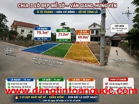 SIÊU PHẨM 3 LÔ F0 – MỄ SỞ, VĂN GIANG