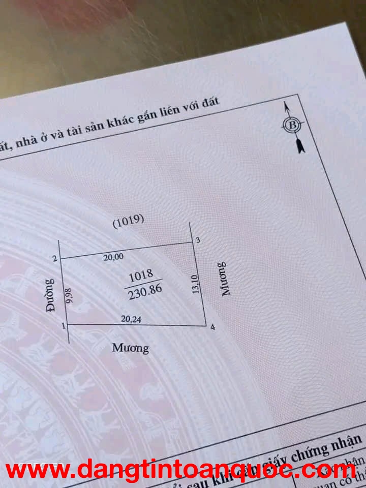 ĐẤT NỀN – GIÁ TỐT – CHÍNH CHỦ CẦN BÁN LÔ ĐẤT TẠI Xã Hưng Lĩnh, Huyện Hưng Nguyên, Tỉnh Nghệ An