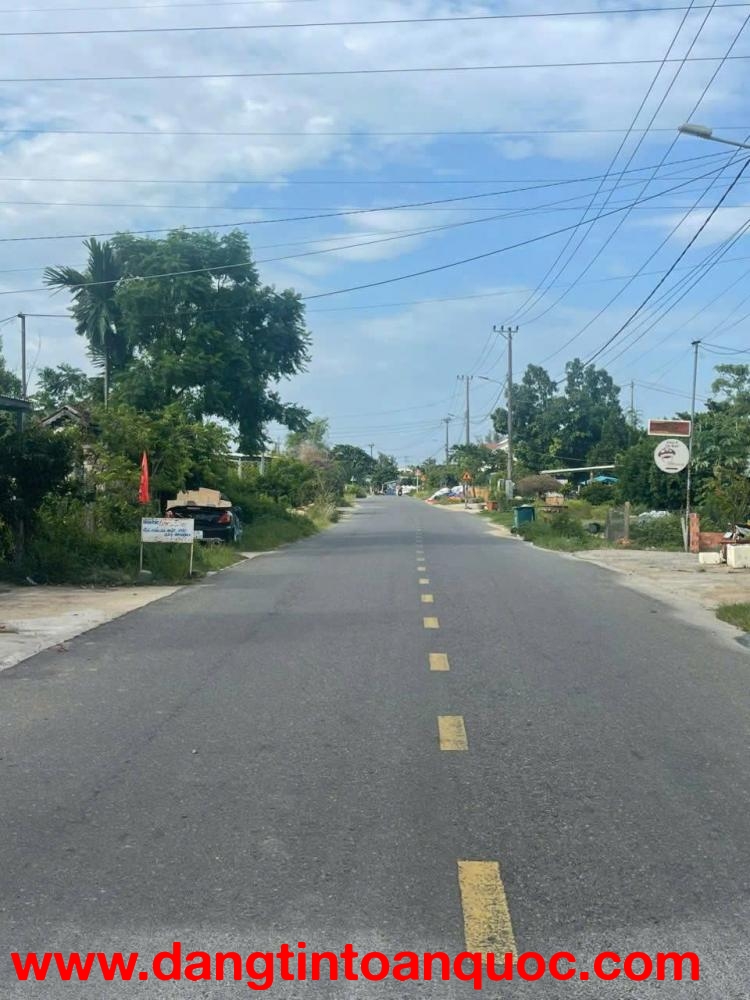 ĐẤT MẶT TIỀN – GIÁ TỐT – CẦN BÁN GẤP  LÔ ĐẤT – Đường Bàu Ốc Thượng, Xã Cẩm Hà, TP. Hội An, Quảng Nam