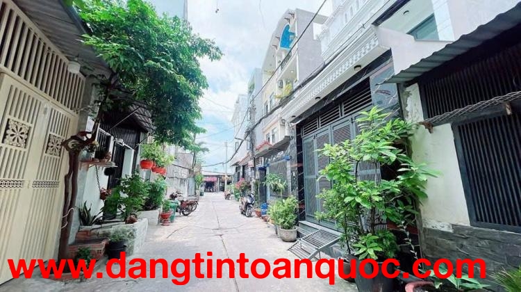 Hẻm 1/ - Đường 6M - Nhà Đẹp - 6 TỶ NHỈNH - BÌNH TÂN - Gần Chợ,Trường Học - Giáp Tân Phú - 72M2(8×9) 