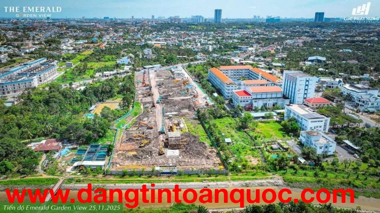 Sở hửu Căn hộ cao cấp The Emerald Garden View – trung tâm Thuận An, chỉ từ 35 triệu/m²