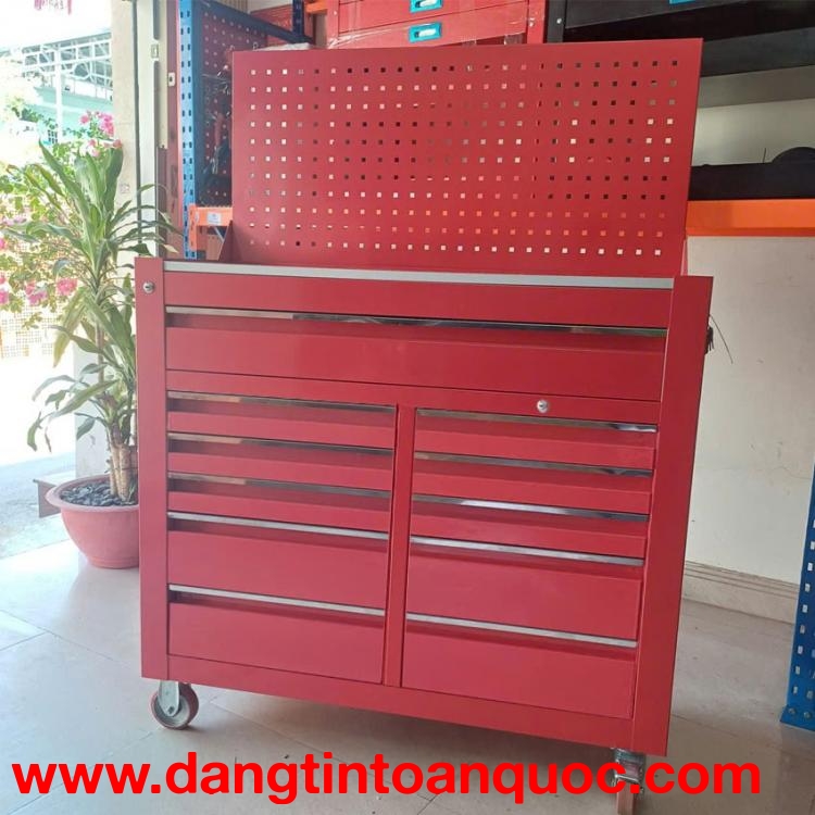 Tủ đồ nghề 11 ngăn kéo kết hợp bảng treo