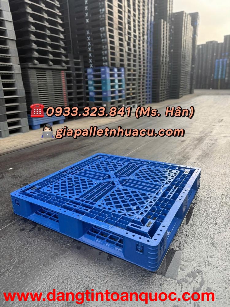 Xả Kho Pallet Nhựa 1100x1100x150MM – Giá Rẻ Chạm Đáy