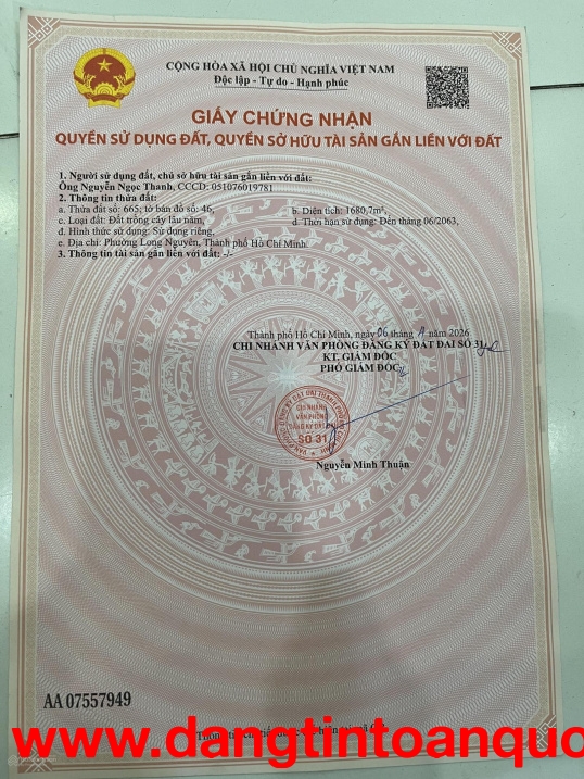 Bán đất làm nhà vườn, trang trại, đầu tư... Giá tốt nhất khu vực - vị trí đẹp, tiềm năng.